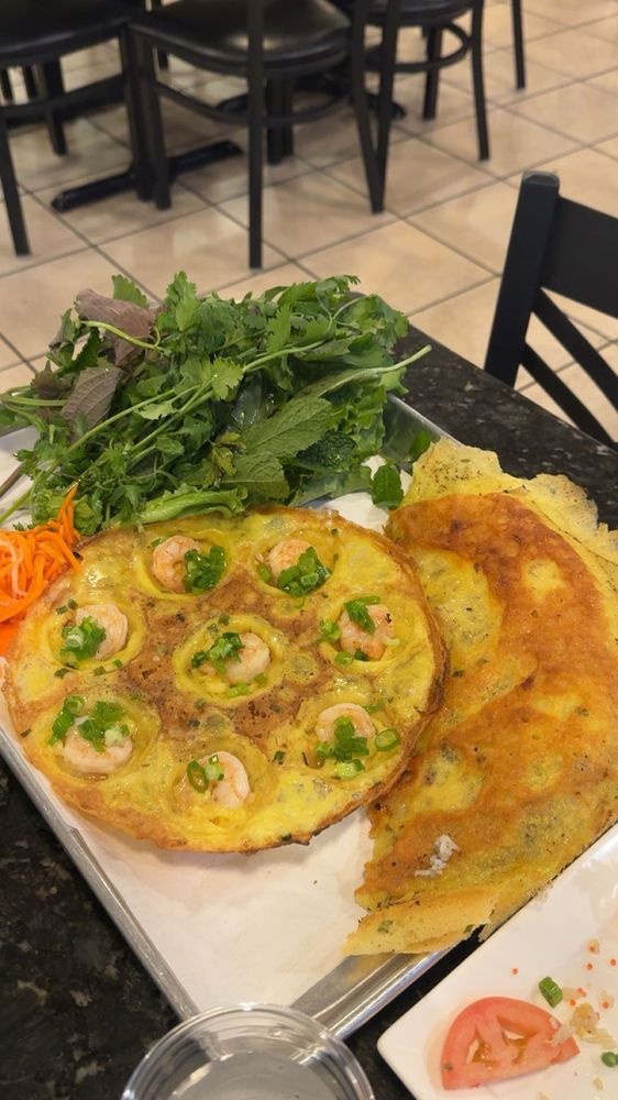 Combo Bánh Khọt and Bánh Xèo